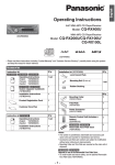 Audiovox CNP2000UC - XM Direct 2 Main Operating instructions