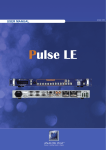 Analog way Pulse LE User manual