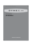 Dynex DX-42E250A12 User manual