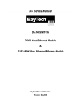 Cisco BayTech DS Series Owner`s manual