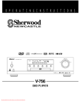 Sherwood RD-6106 Troubleshooting guide