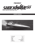 ProBoat Shockwave PRB0600I Owner`s manual