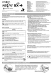 Minolta VECTIS 40 Instruction manual