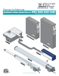 DKS DoorKing 6400 Owner`s manual