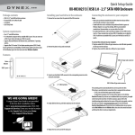 Dynex DX-HD302513 Setup guide