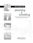 Vacuflo TRUE CYCLONIC 466Q Installation manual