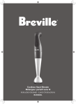Cordless Hand Blender M&eacute;langeur portatif sans fil
