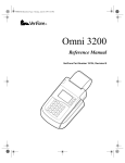 VeriFone Omni 3200 Specifications