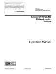 Axis BTA 2100D Operator`s manual