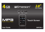 Emerson TOUCH SCREEN EMP588-4 User guide