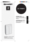 Sharp CV-P09FL Owner`s manual
