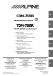 Alpine CDM-7870R Owner`s manual