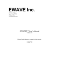 Ewave STAMPER User`s manual