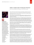 Adobe CS6 Production Premiere: End-to
