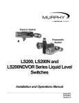 Murphy LS200 Specifications