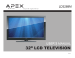 Apex Digital LD3288M Operating instructions