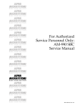 Alpha Microsystems AM-990 Service manual