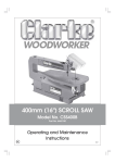 Clarke Woodworker CSS400B Specifications
