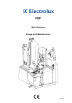 Electrolux FSF 650 Specifications