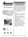Amana DigiSmart PTC models Product specifications