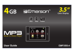 Emerson EMP3550-4 User guide