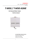 A.O. Smith T-M50 ASME Service manual