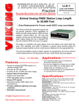 Viking DLE-300 Specifications