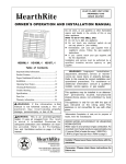 Empire Comfort Systems VFD20CC30FP-1 Installation manual