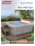 Coleman Roto Spa Specifications