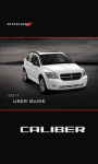 Dodge CALIBER 2011 User guide