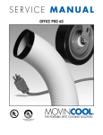 Movincool Office Pro 60 Service manual