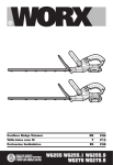 Worx WG255.5 Technical data