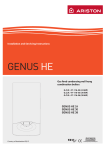 Ariston GENUS HE 38 Technical information