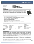 DeLorme GPS2058 Specifications