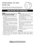 Viking VCWH Specifications