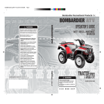 BOMBARDIER Traxter 7414 Specifications