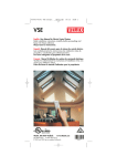 Velux DK-2950 User manual
