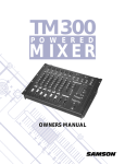 Samson TM300 Specifications