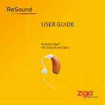 ReSound Ziga BTe ZG61-i User guide
