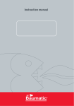 Baumatic AS25 Instruction manual