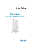 Asus DSL-N66U User guide