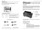 Bachmann Dynamis User guide