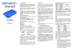 Dension GW 300 Instruction manual