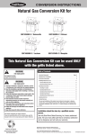 Uniflame GBC1069WB-C / Jackson Instruction manual