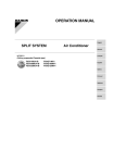 Daikin FXUQ100MV1 Instruction manual