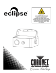 Chauvet Eclipse Operating instructions