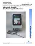 Emerson ControlWave GFC IStran Specifications