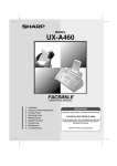 Sharp UX-460 Specifications