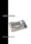 M-Audio Evolution UC-33 User guide