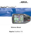 Magellan RoadMate 700 - Automotive GPS Receiver User manual